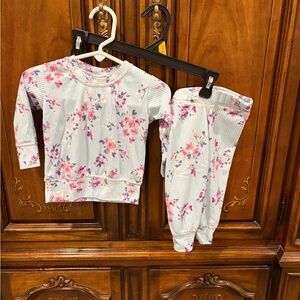 Too Sweet Floral Girls 2 Piece Set in Softest Fabric EUC